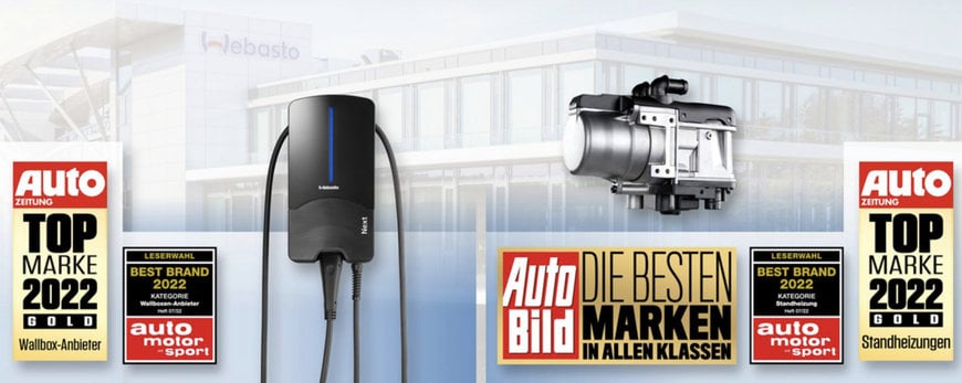 STANDHEIZUNGEN UND WALLBOXEN: WEBASTO IST DIE NUMMER 1